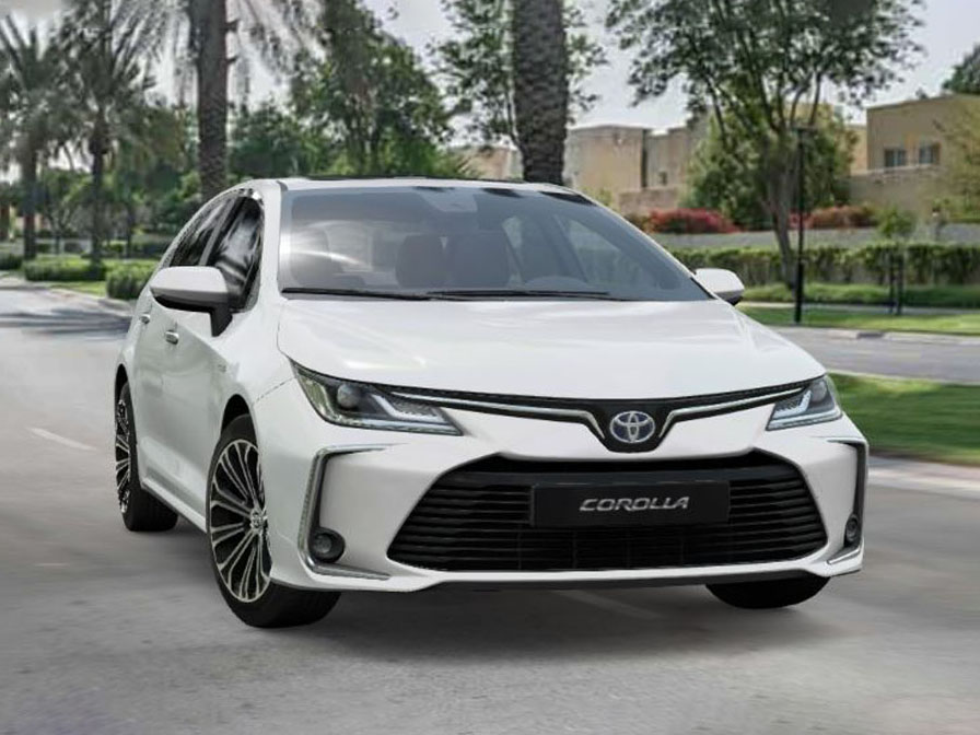 Toyota <br />COROLLA 1.6 A/T for rent all over UAE