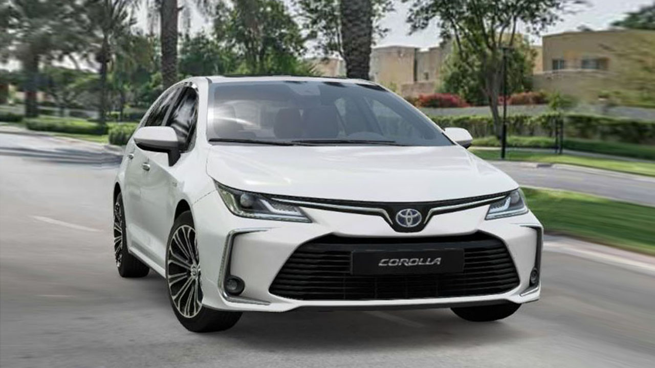 Car rental and Long term car leasing in Dubai with Rentflex; Toyota COROLLA 2021 1.6 A/T for rent all over UAE